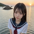 海と制服 7枚目