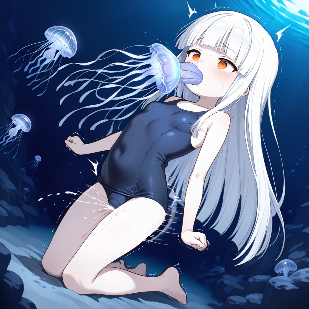 (ボツ版)クラゲに弄ばれる…