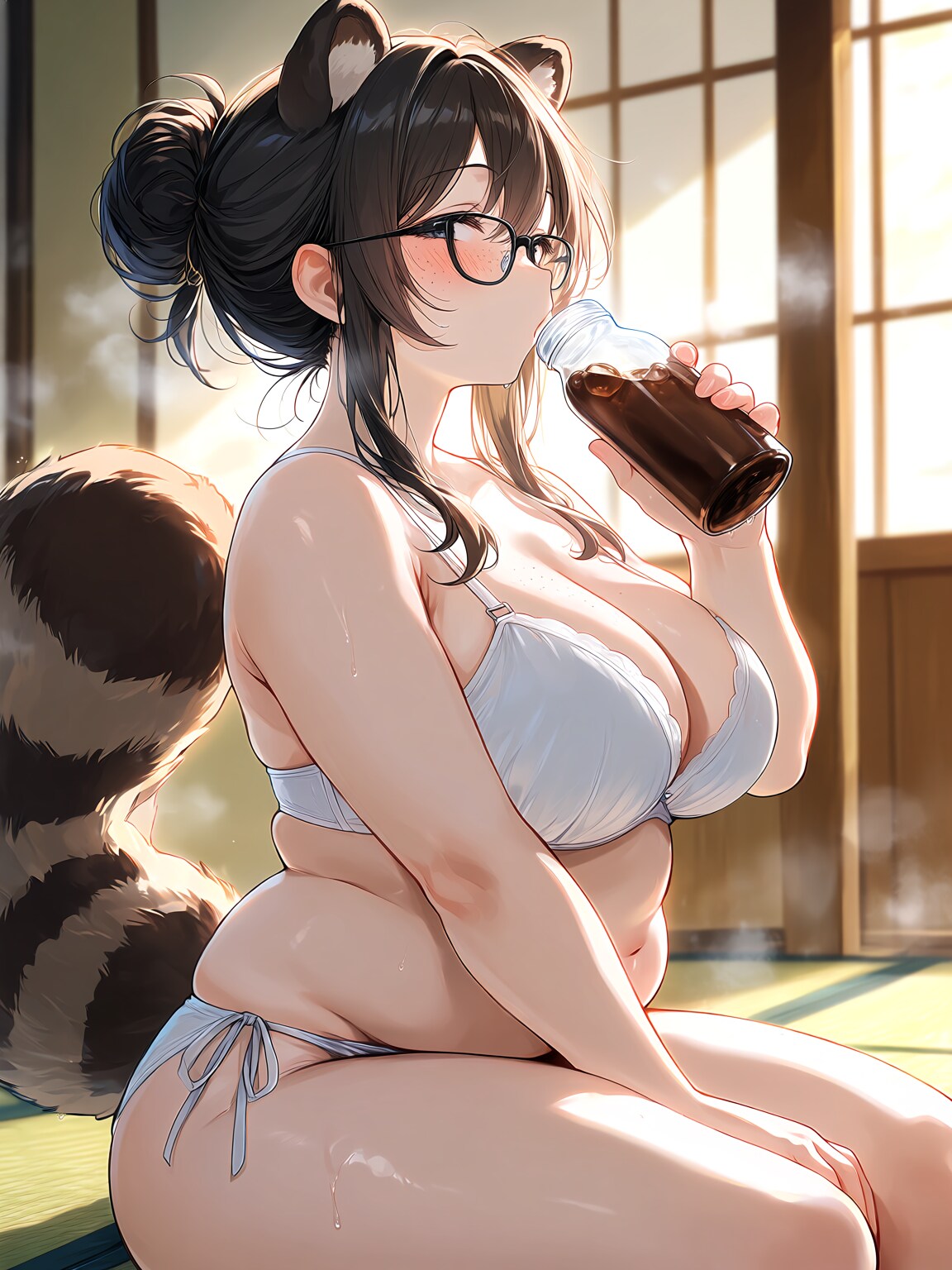お風呂上がりの茜さん