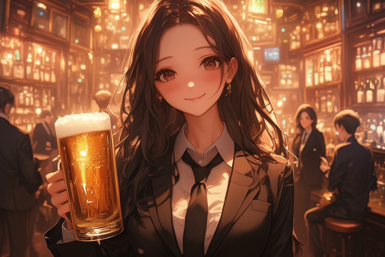 乾杯‼️🍻✨255 | の人気AIイラスト・グラビア