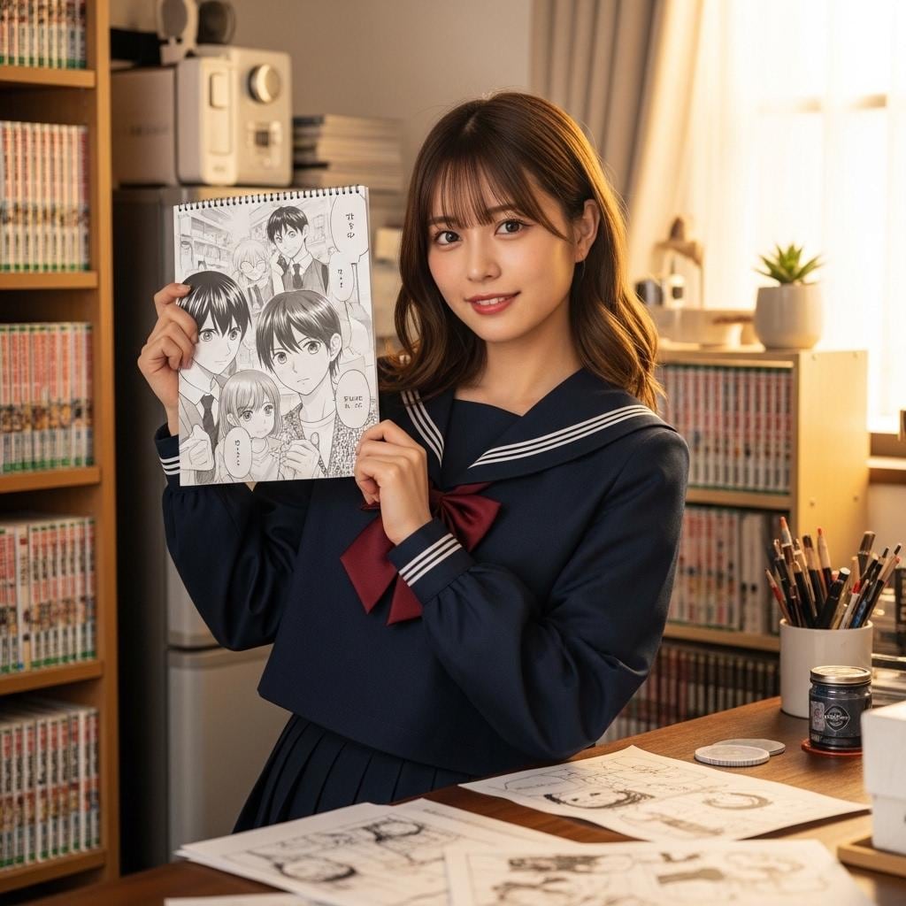 私が描きました!