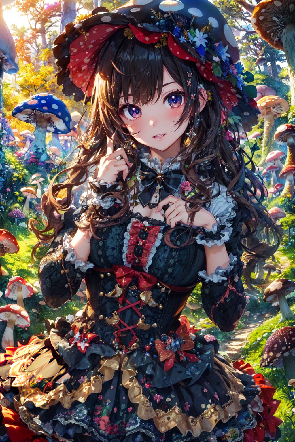 キノコの森へようこそ