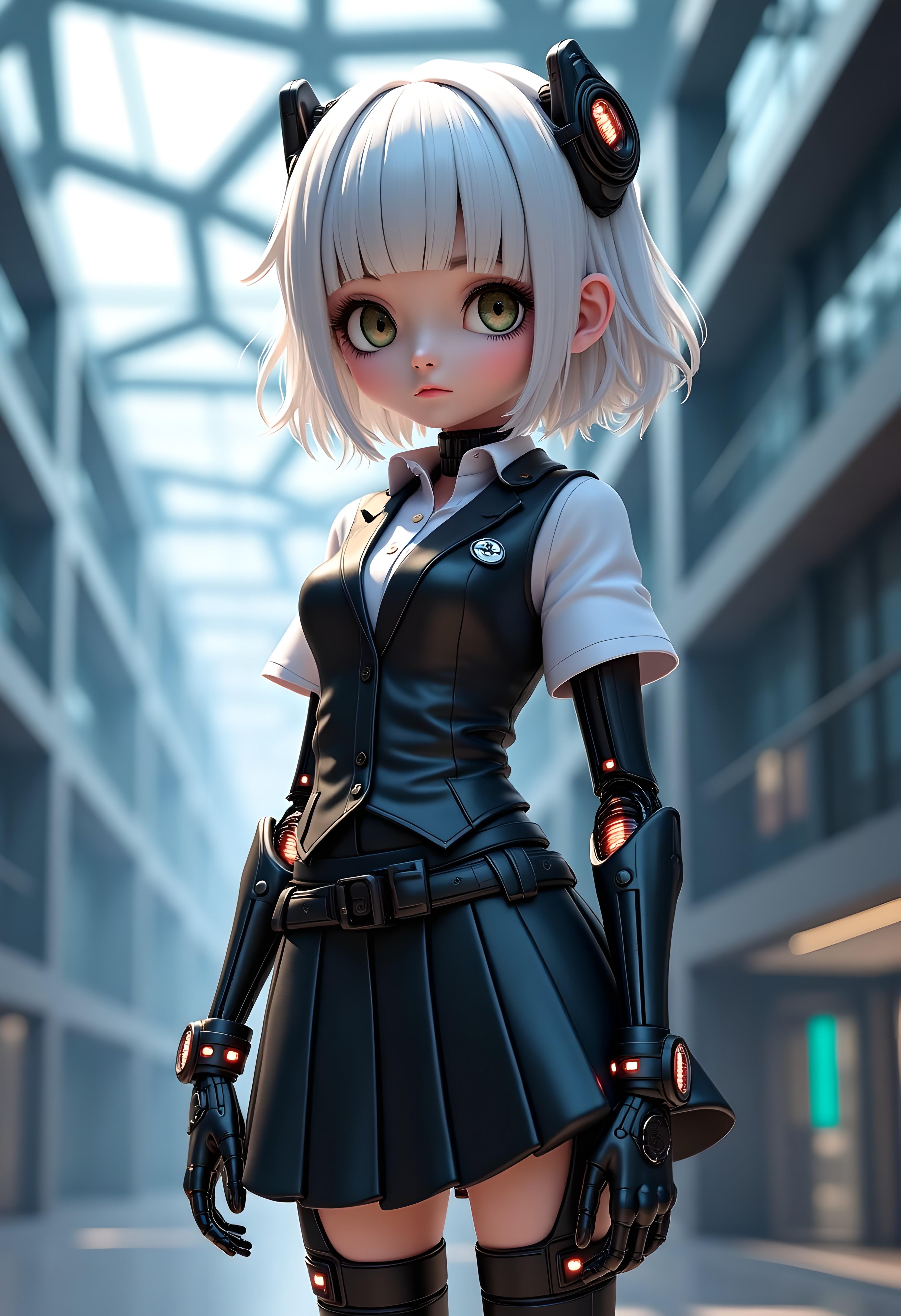 メカ娘2438号 | の人気AIイラスト・グラビア