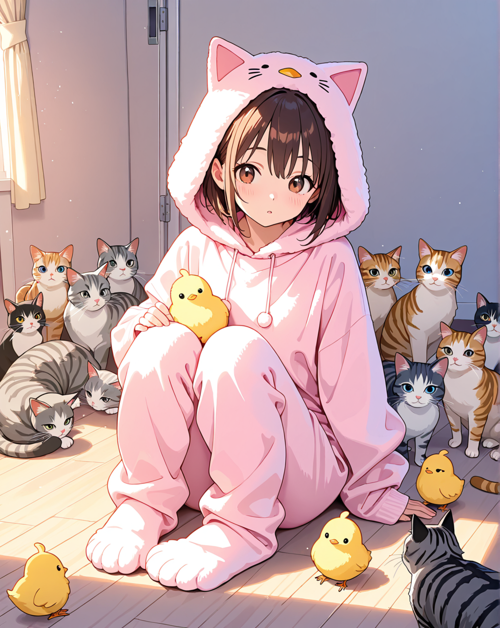 ねこねこひよこねこひよこ