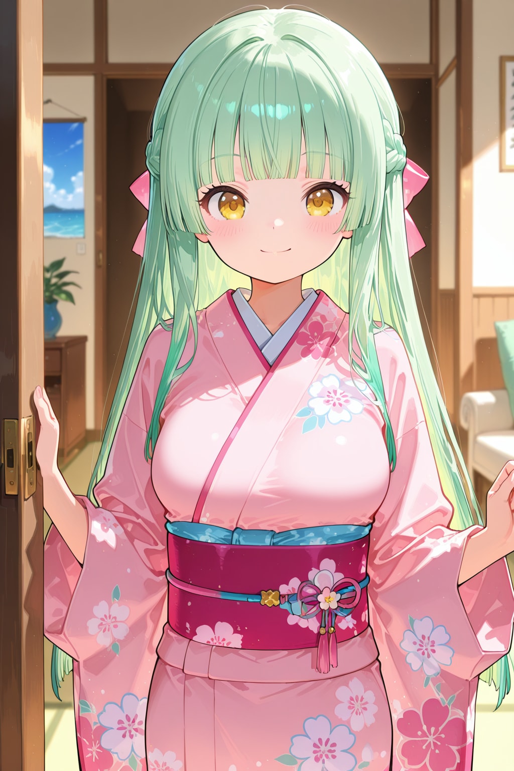 晴れ着 | の人気AIイラスト・グラビア