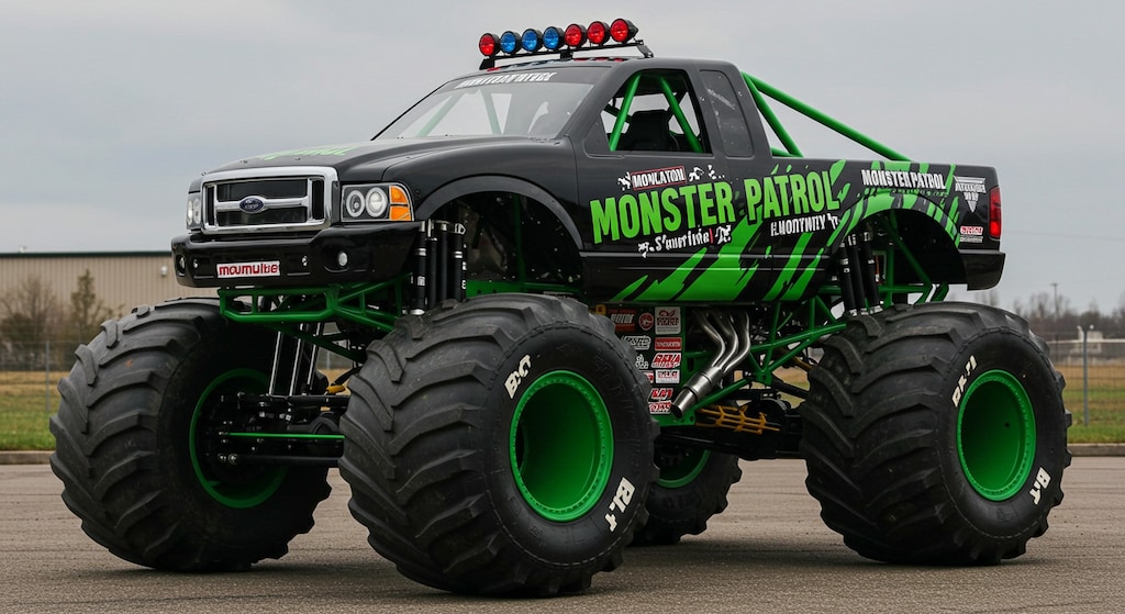 モンスタートラックパトロールカー