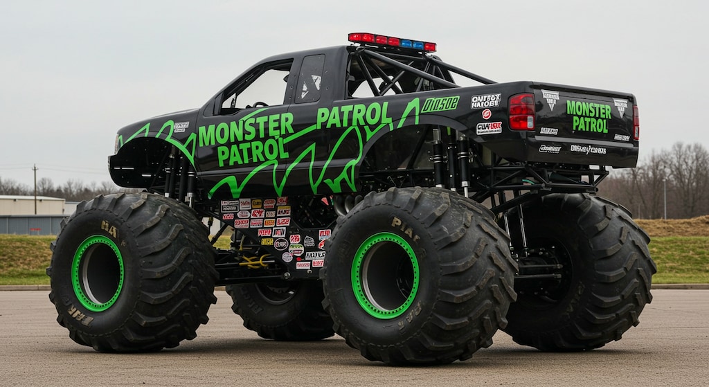 モンスタートラックパトロールカー