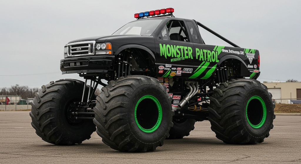 モンスタートラックパトロールカー