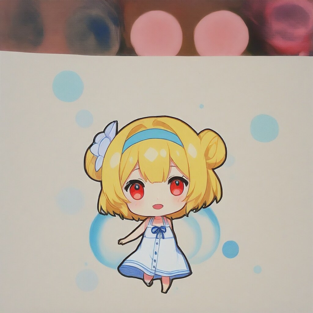 サマードレスのちびキャラ