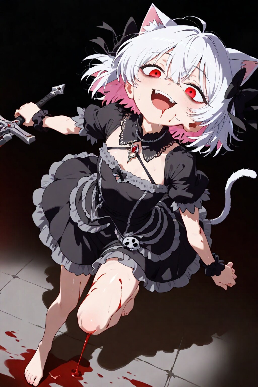 捕まえたい病み猫
