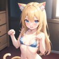にゃ、にゃー(照) 2枚目