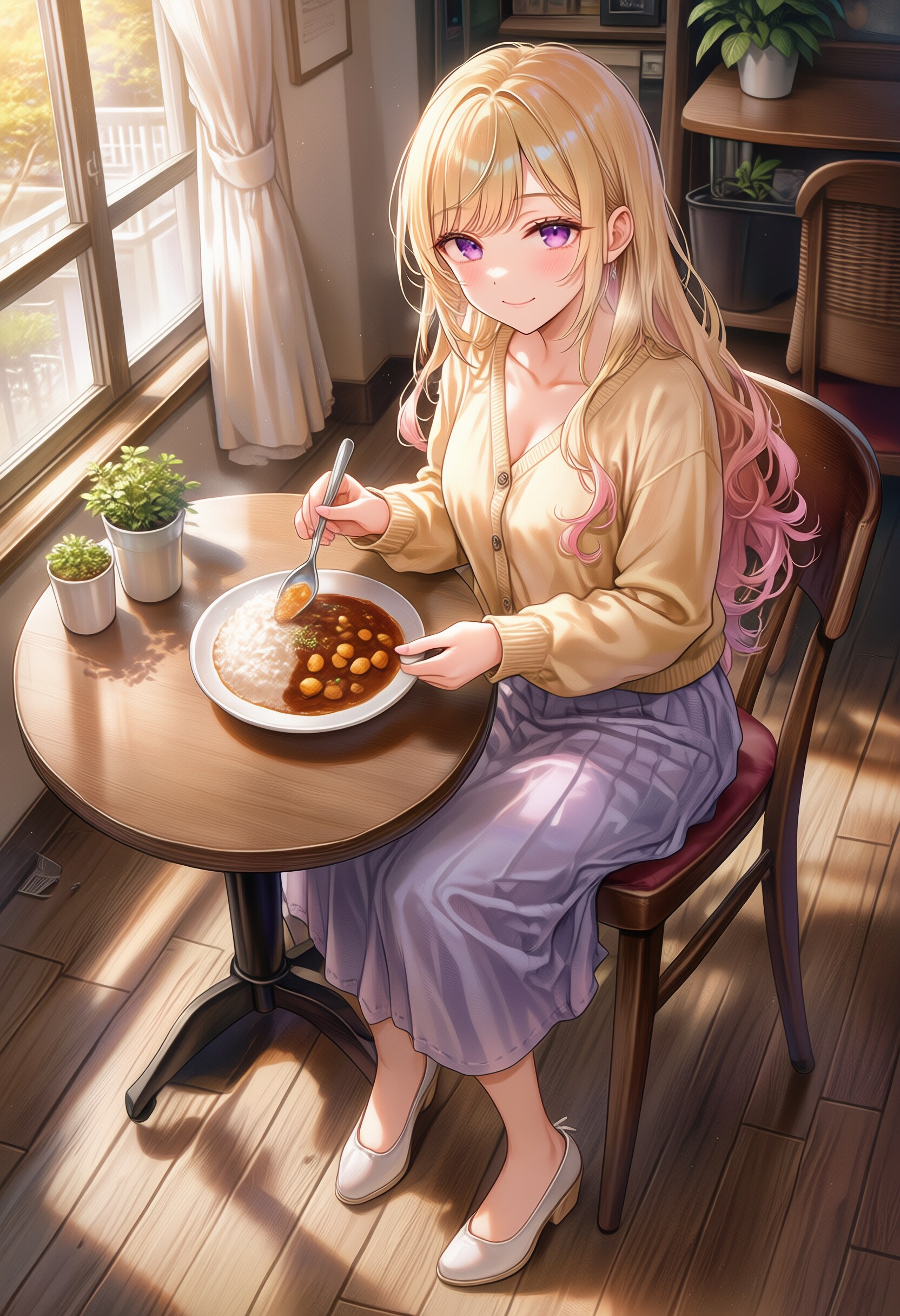 陽だまりカレー | の人気AIイラスト・グラビア