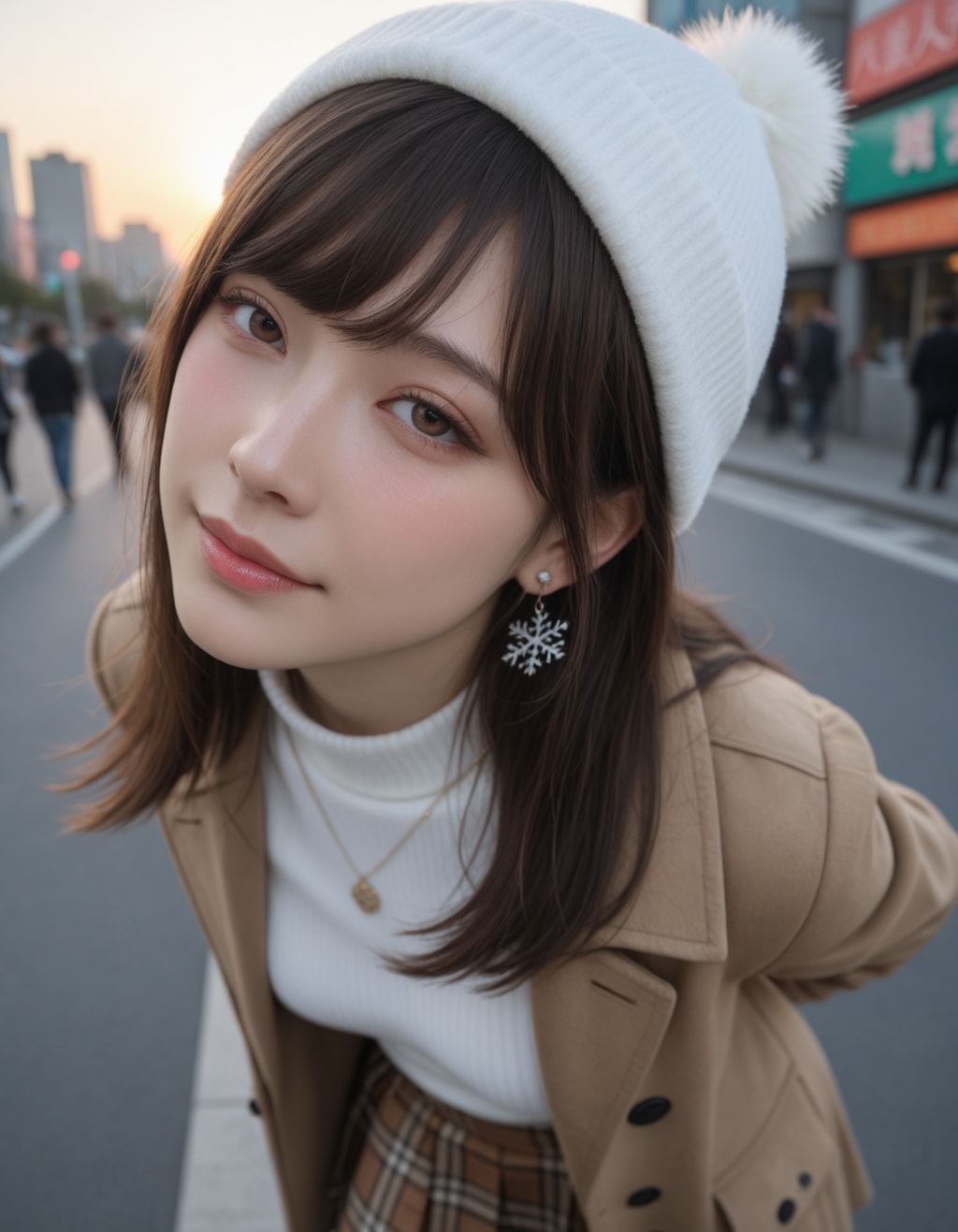 どこ見てるの？