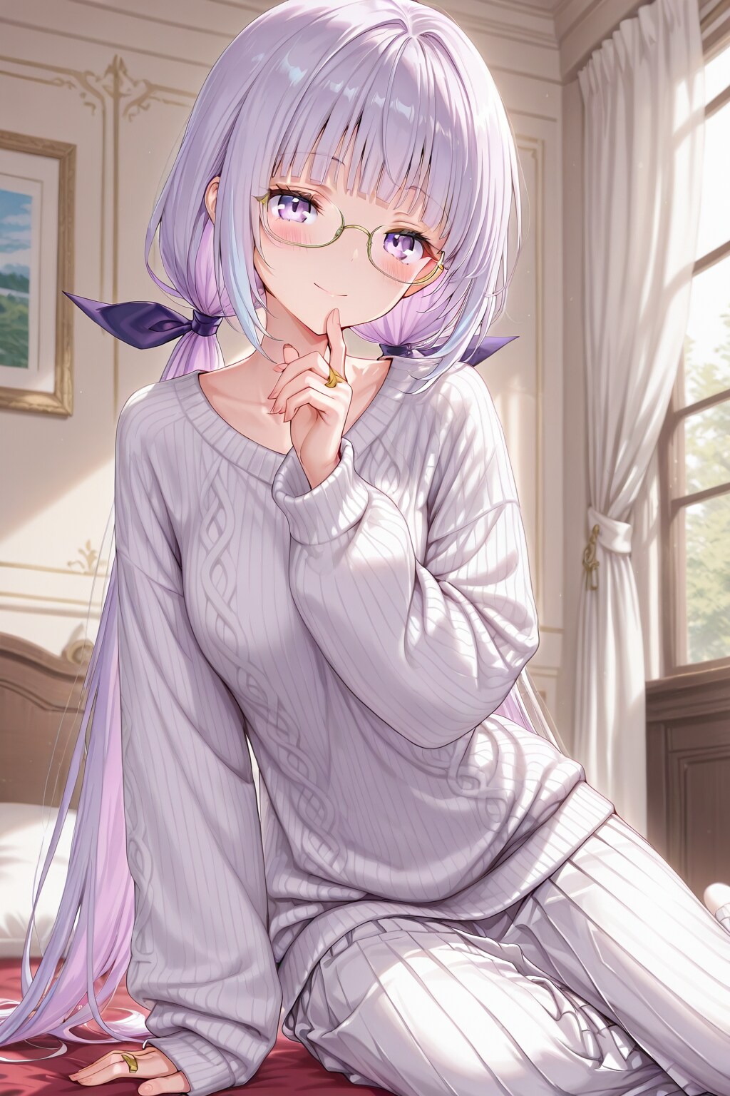 メガネの千早ちゃん | の人気AIイラスト・グラビア