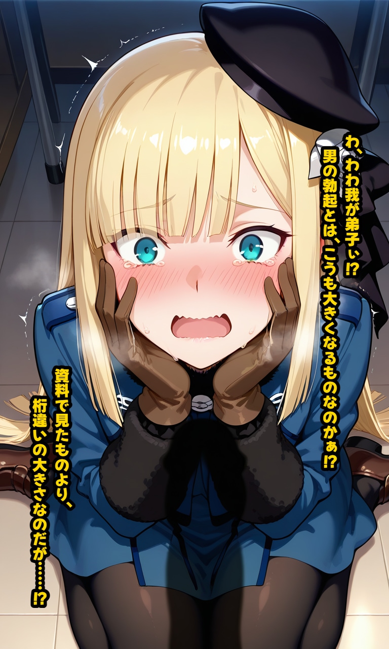 ライネス　アレを見て動揺