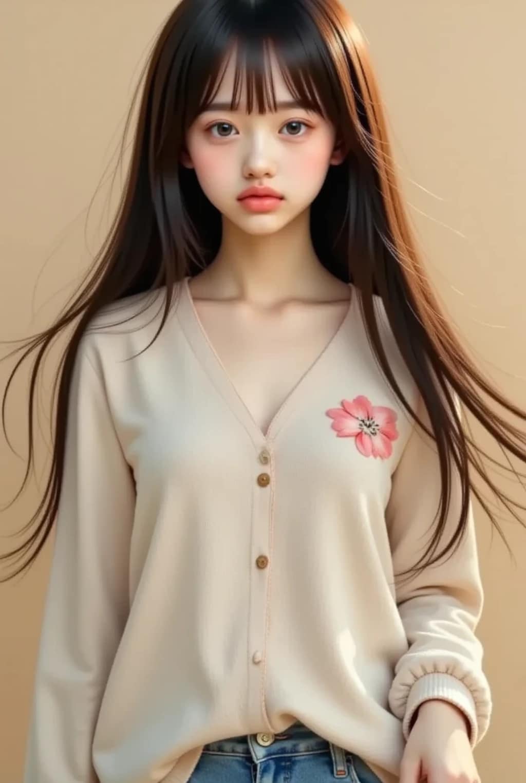 フローラルプリント