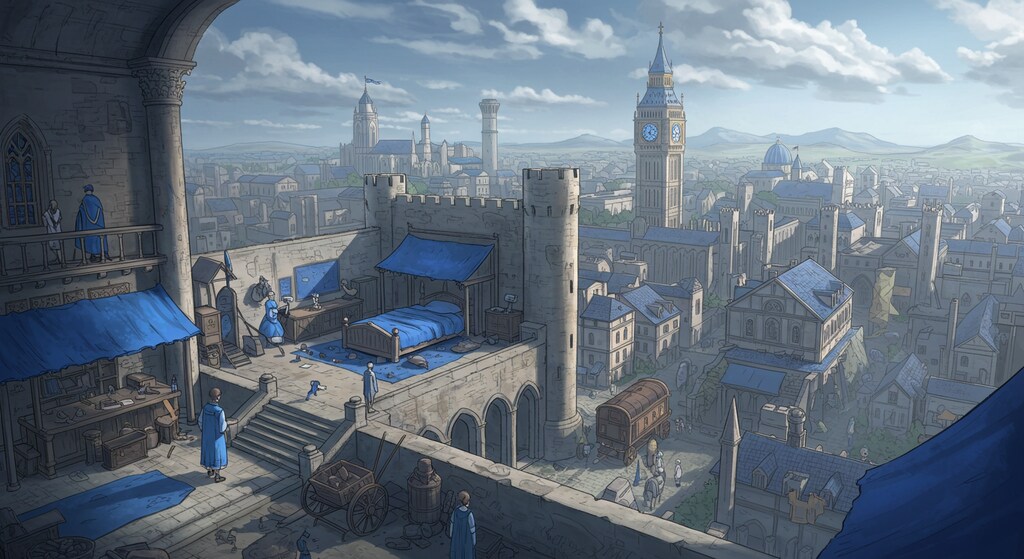 プロンプト借りて再現シリーズ　建物　建造物編