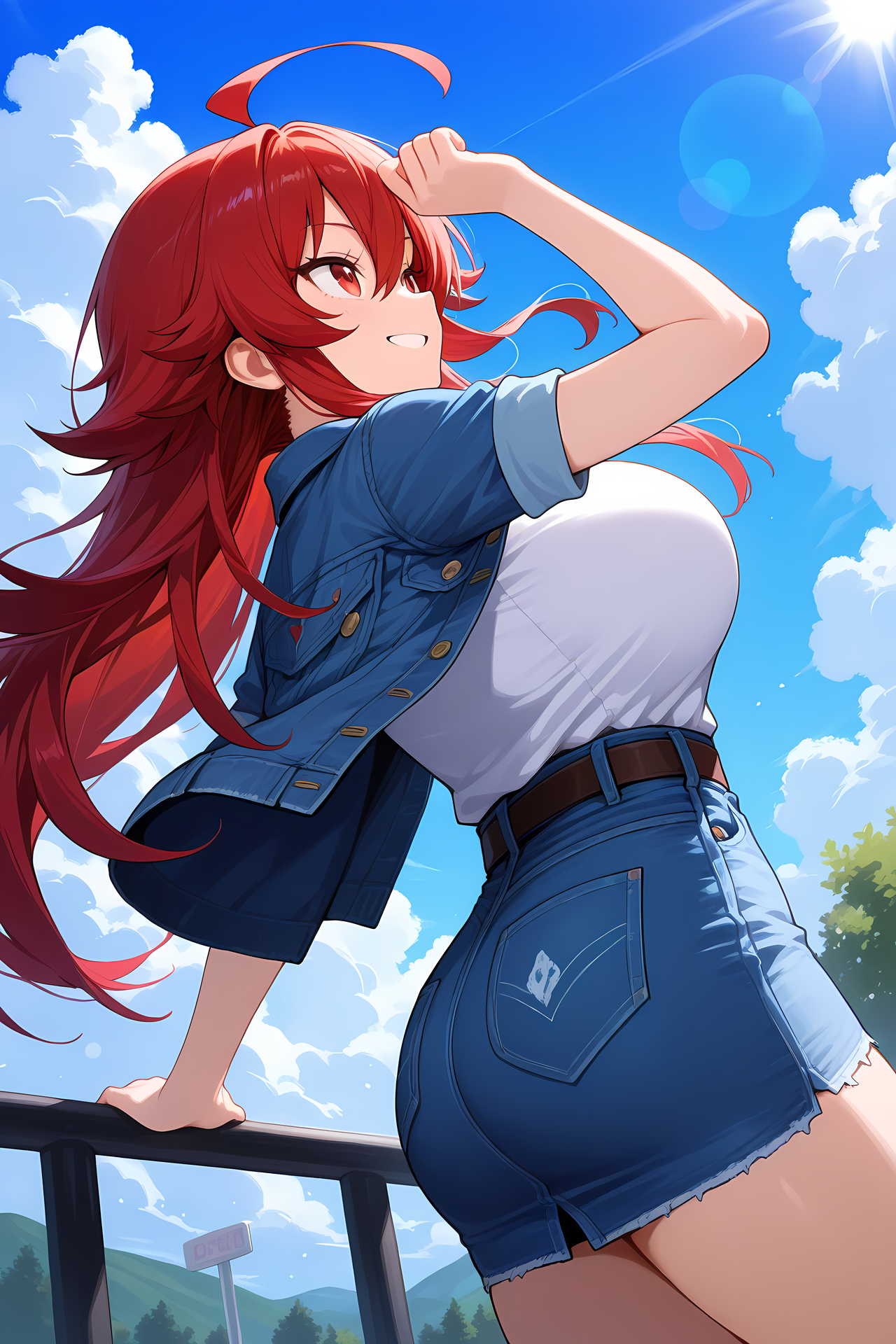 晴天 | の人気AIイラスト・グラビア