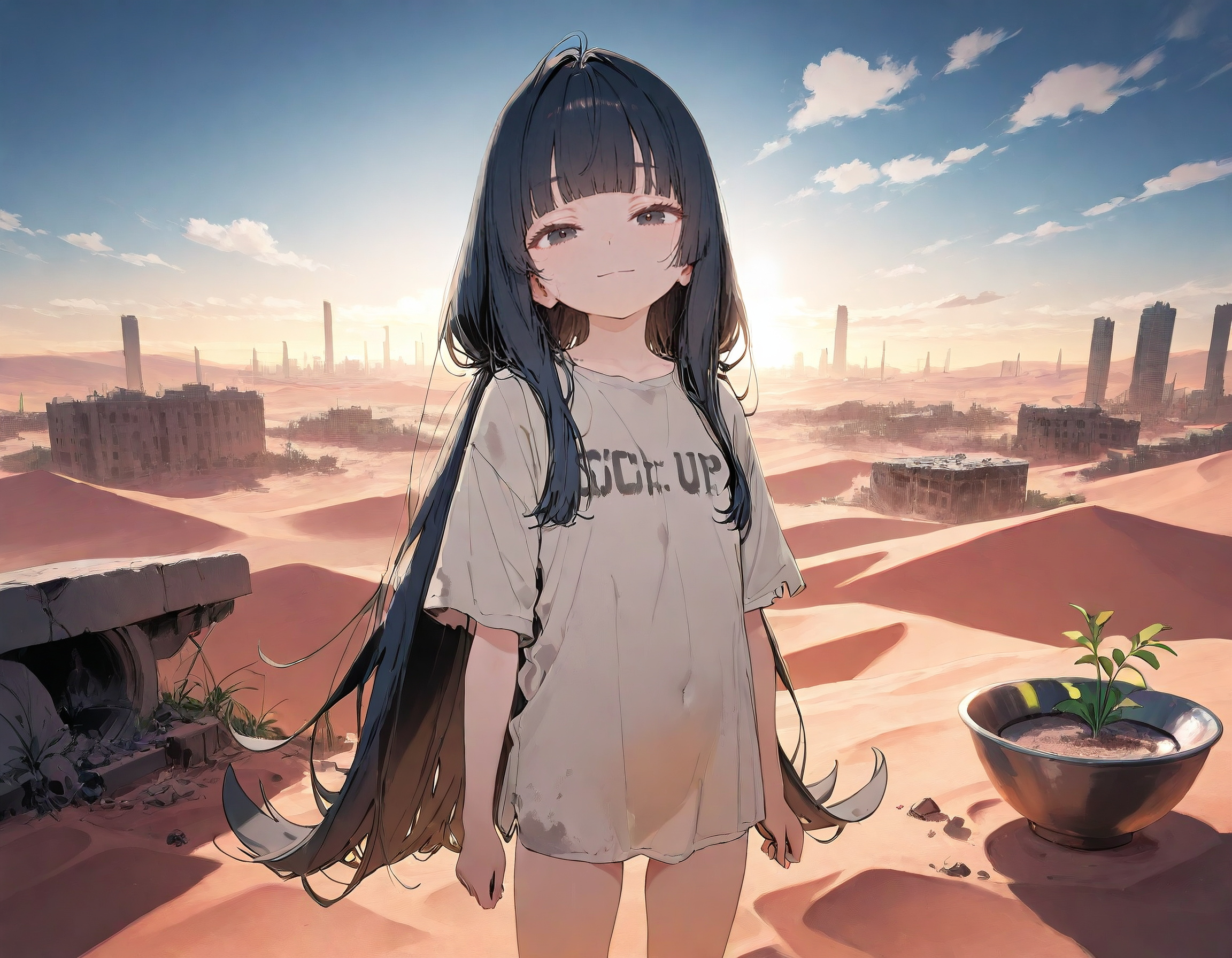 終末世界 | の人気AIイラスト・グラビア