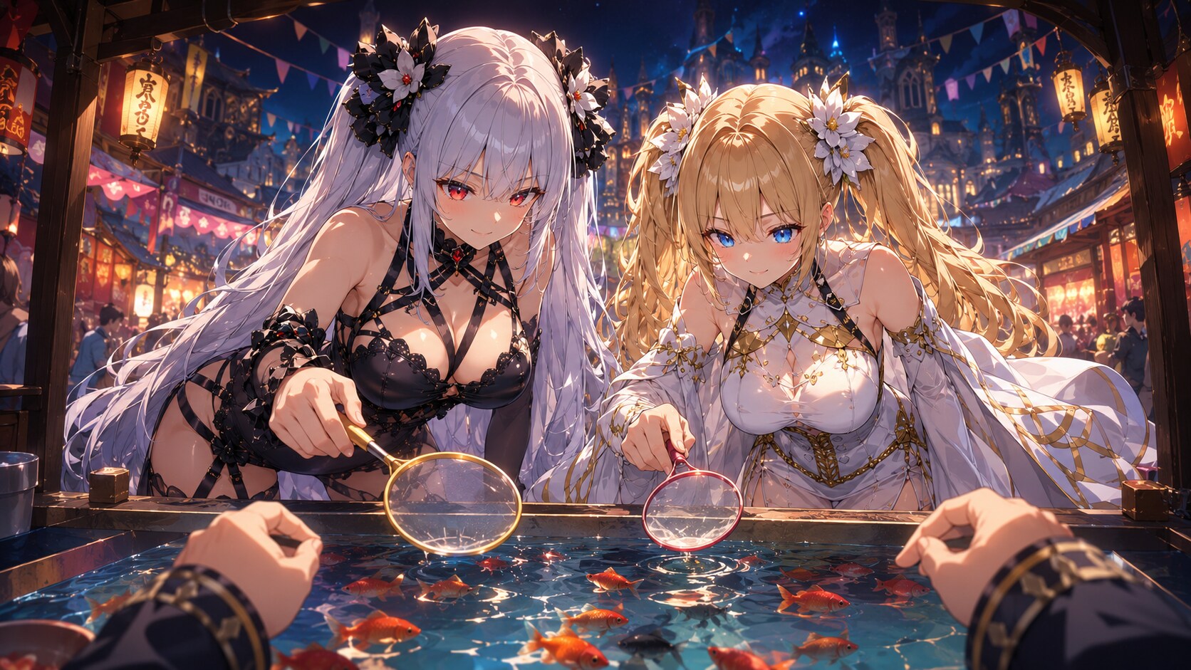 金魚すくい
