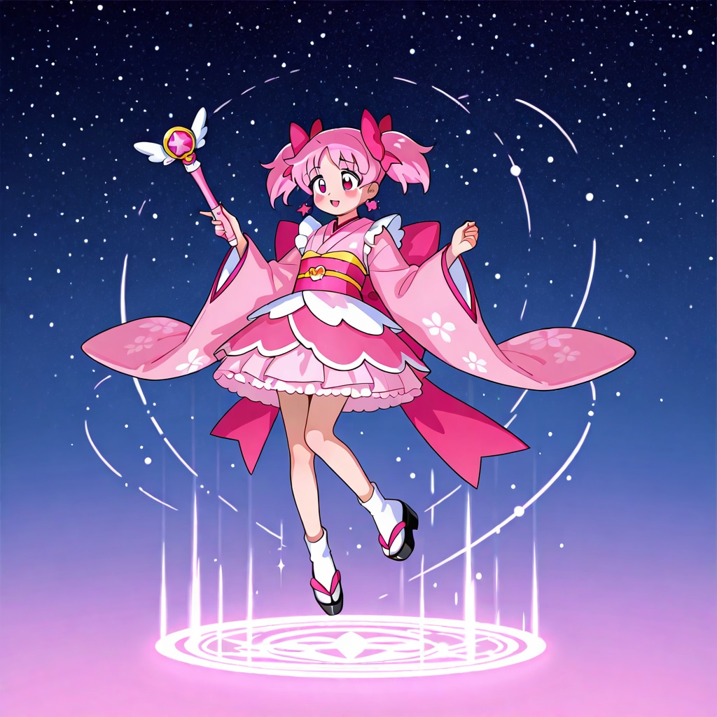 lilyで着物風魔法少女260611