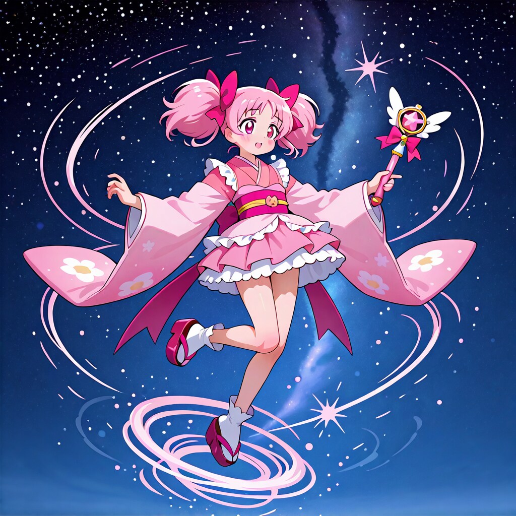 lilyで着物風魔法少女260611