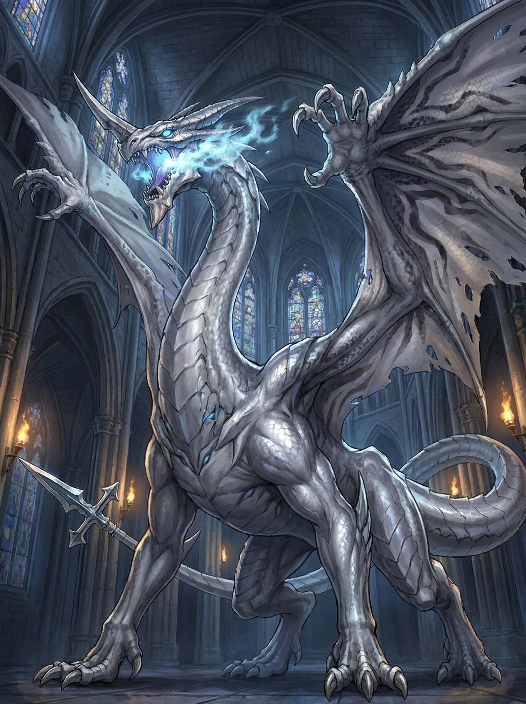 白銀の竜 -Dragons & Creatures-