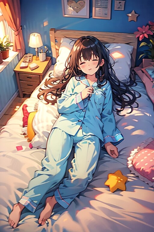 睡眠中 | の人気AIイラスト・グラビア