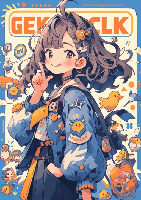 ペコちゃんのマネ！