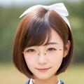 眼鏡と女子高校生 4枚目