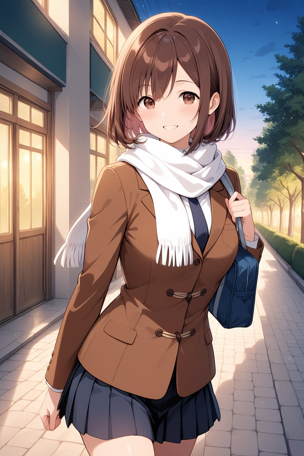 一緒に帰ろっ！ | の人気AIイラスト・グラビア