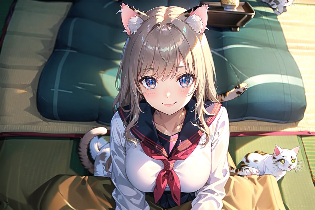 こたつと猫企画作品です