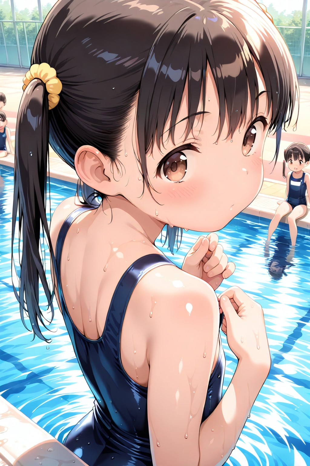 スク水美少女