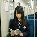 電車のJKちゃん 2枚目