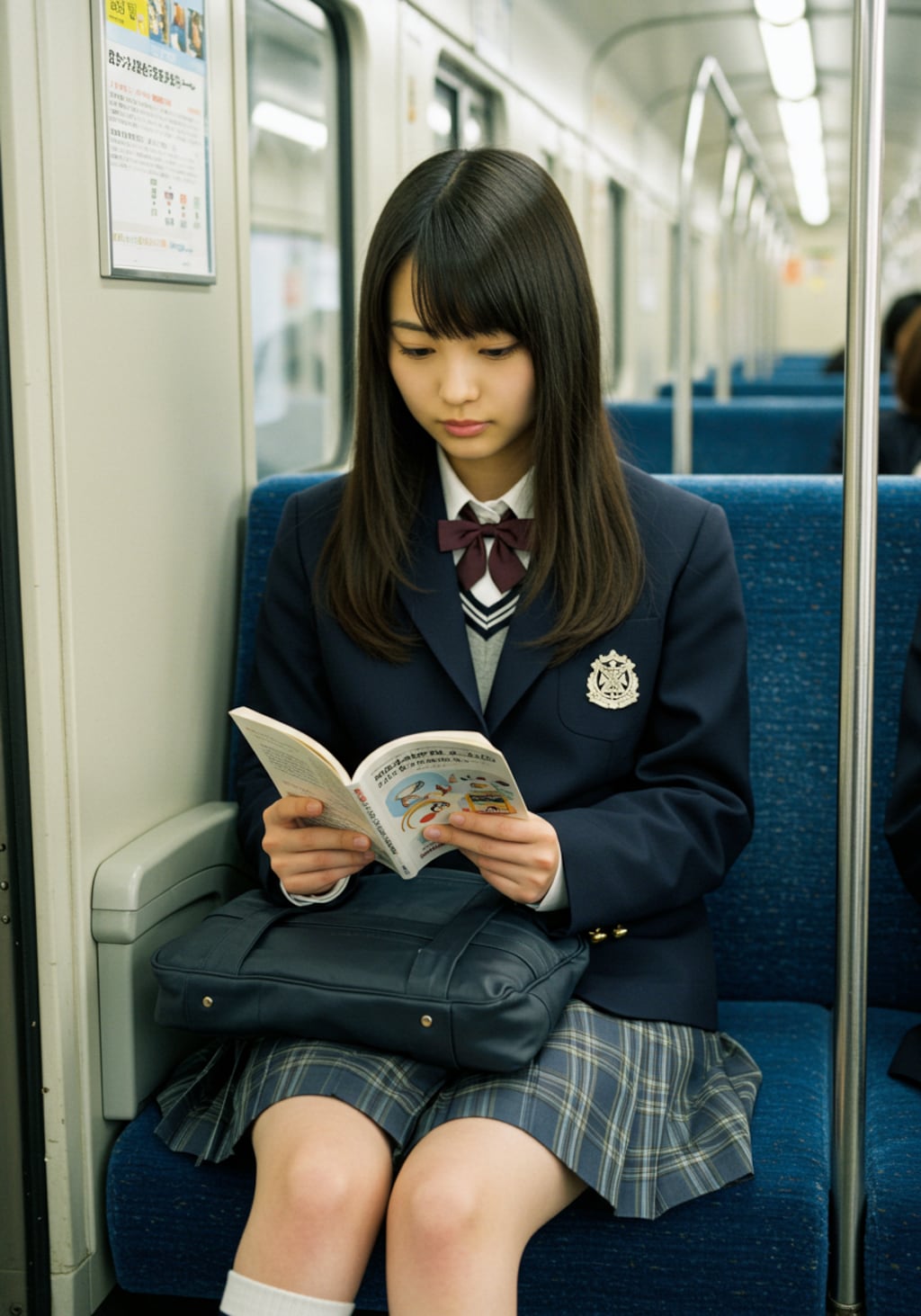 電車のJKちゃん