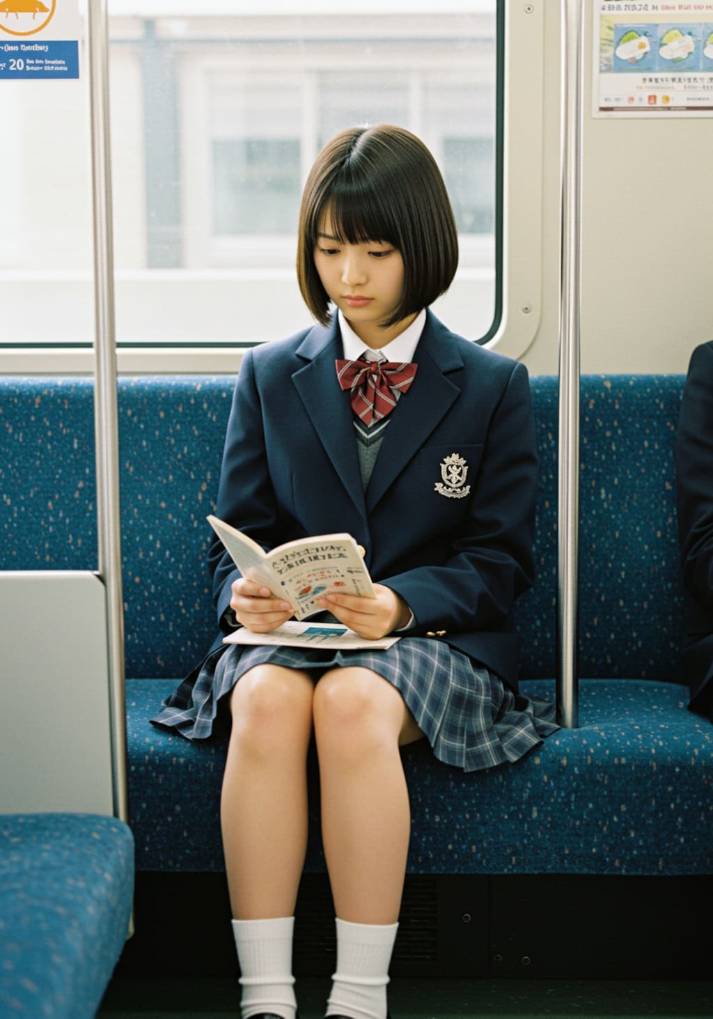 電車のJKちゃん