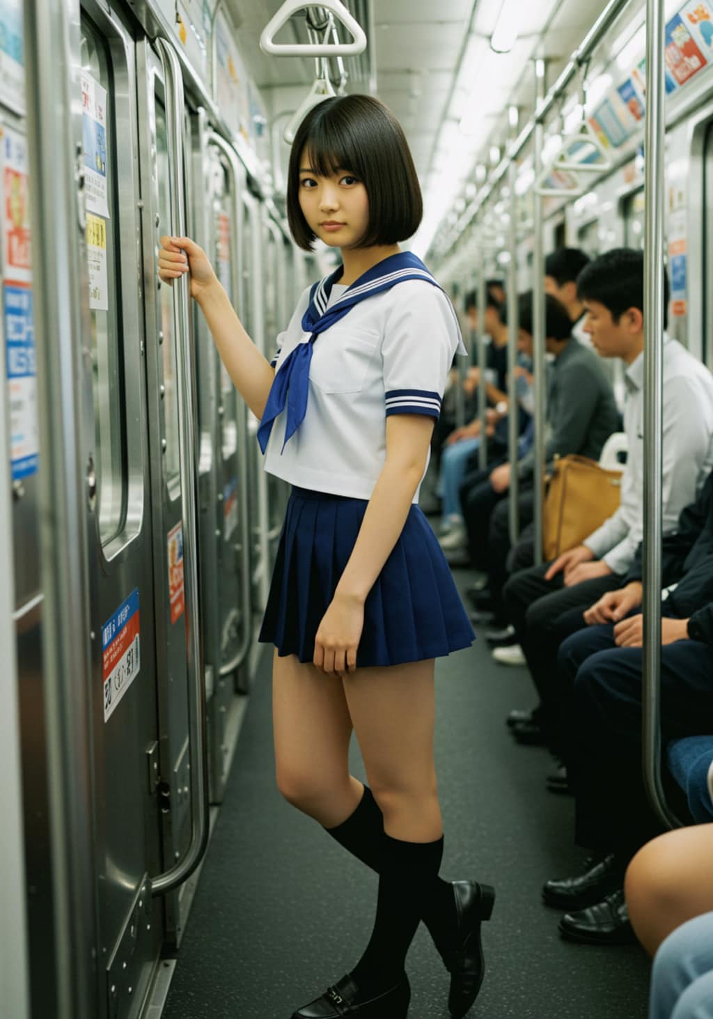 電車のJKちゃん