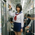 電車のJKちゃん 7枚目