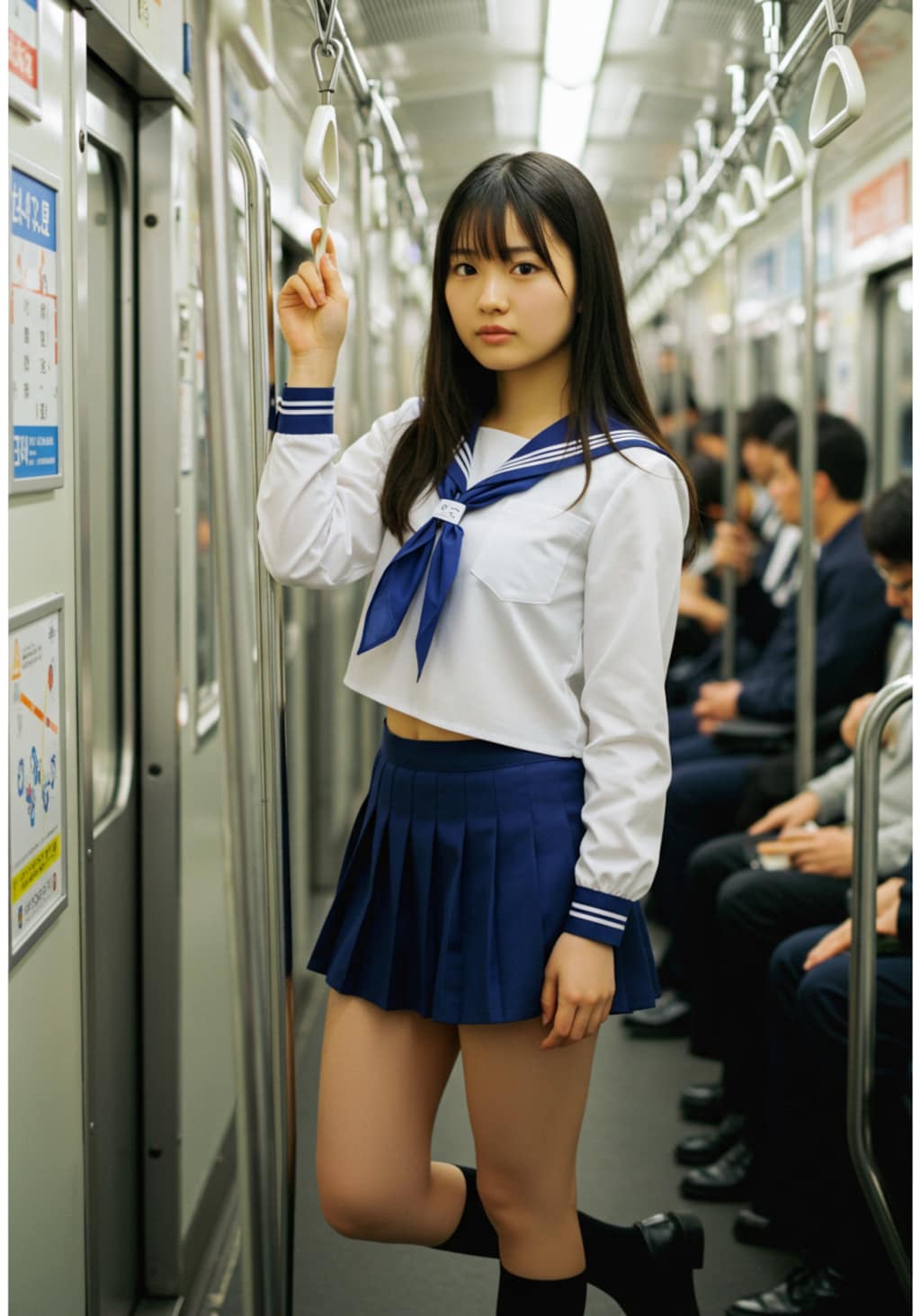 電車のJKちゃん