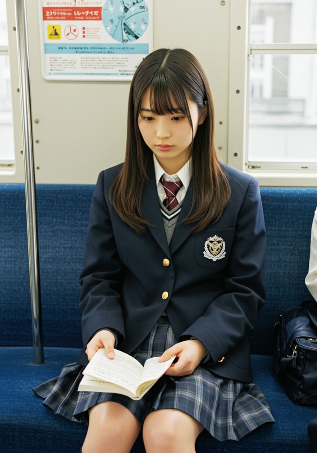 電車のJKちゃん