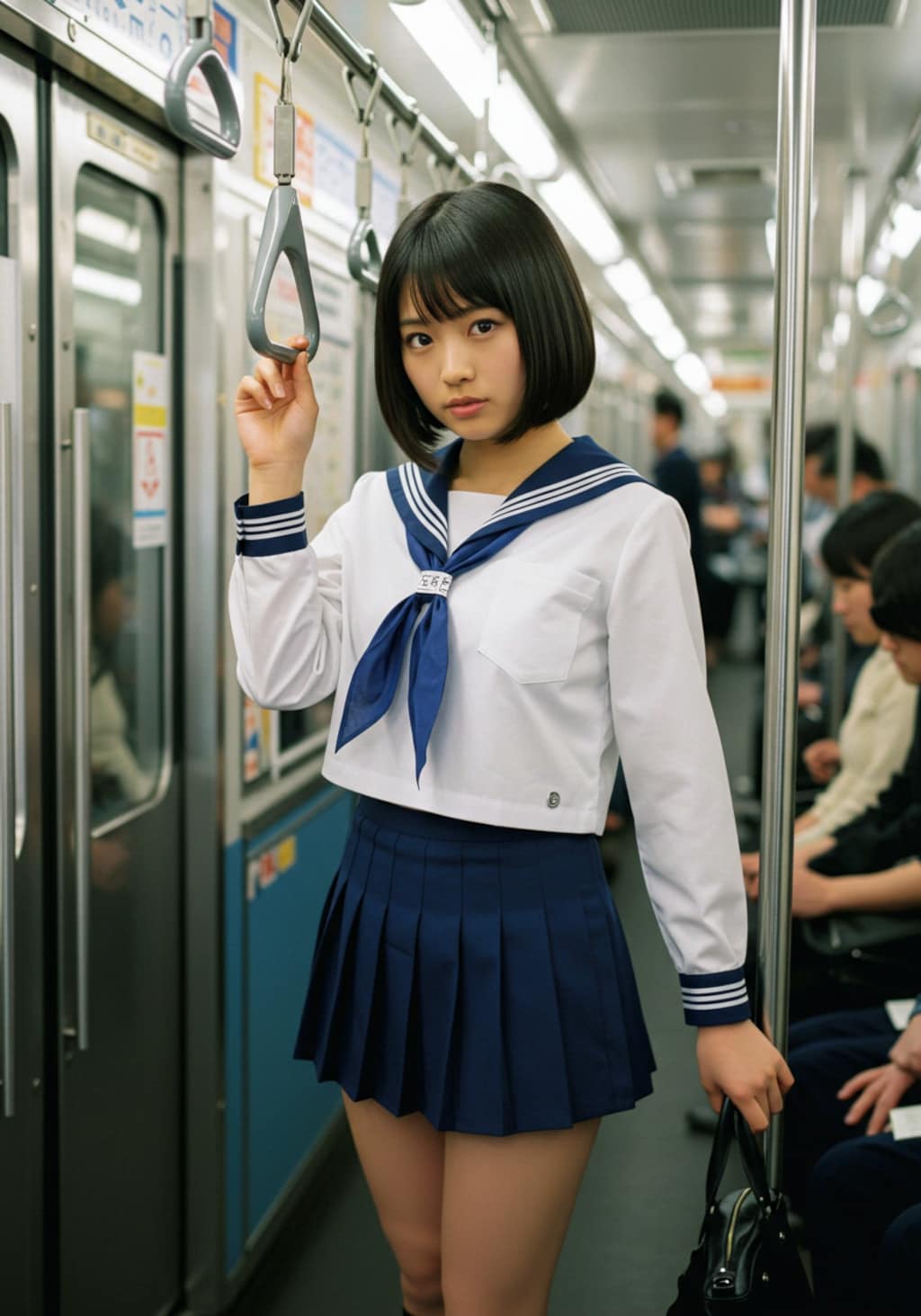 電車のJKちゃん