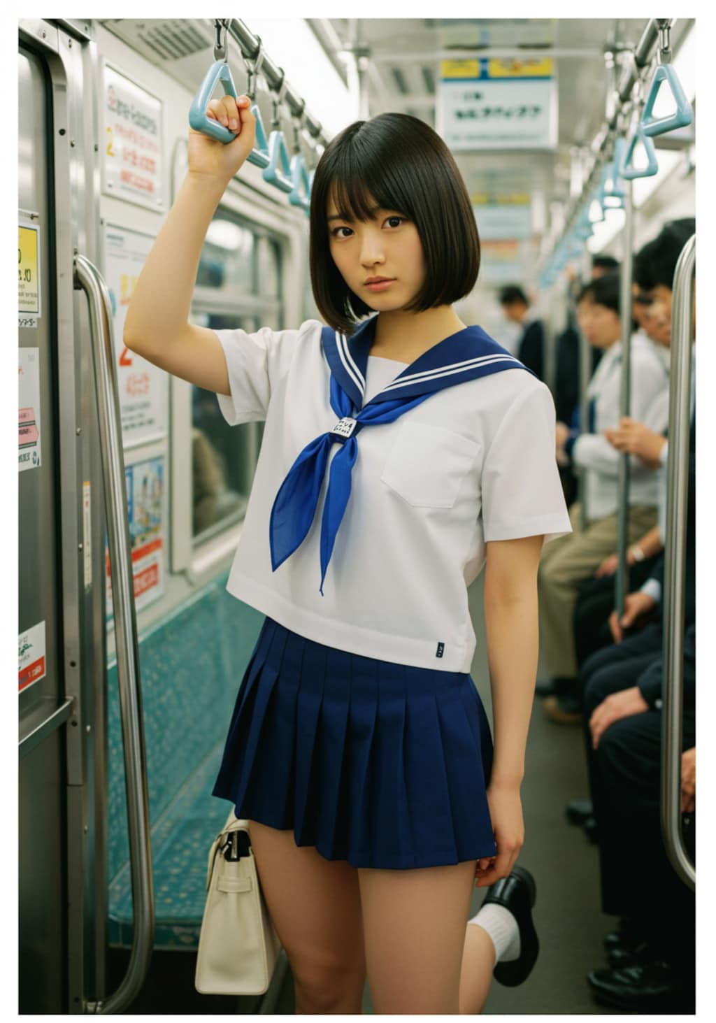 電車のJKちゃん