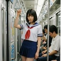電車のJKちゃん 10枚目