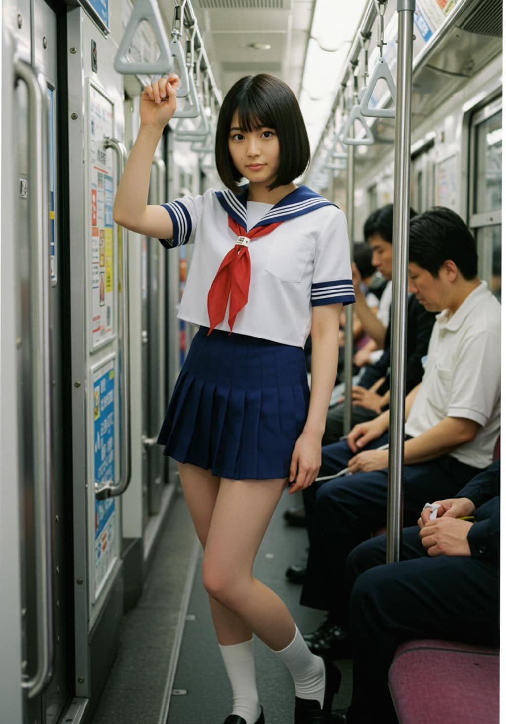 電車のJKちゃん