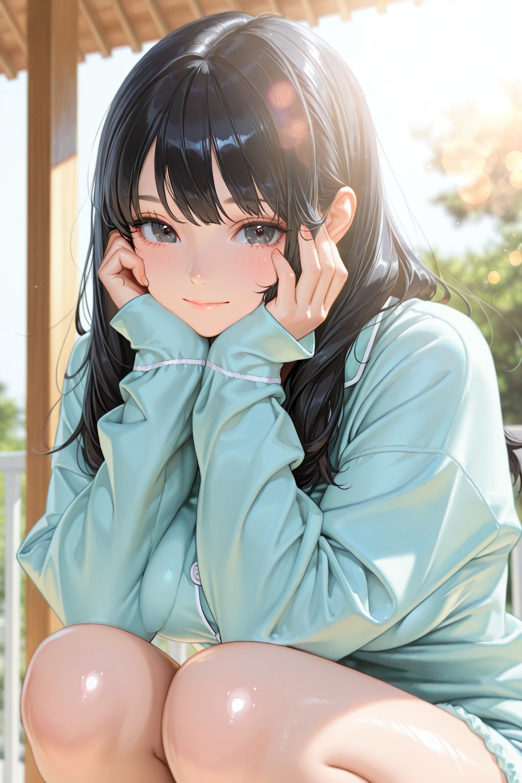 「おはようございます♪」