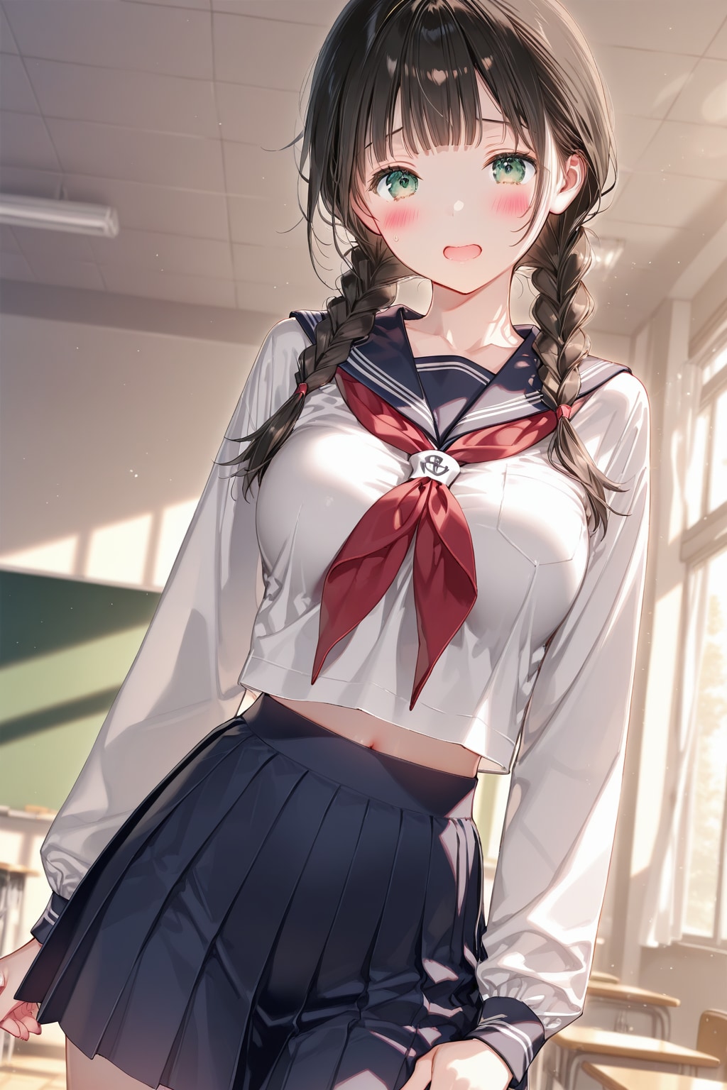 セーラー服／スカートめくり