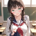 セーラー服／スカートめくり 2枚目