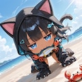 こなネコもかにをくえるんだな🦀 4枚目