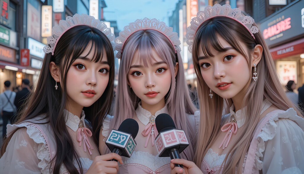 メイドカフェ嬢にインタビュー