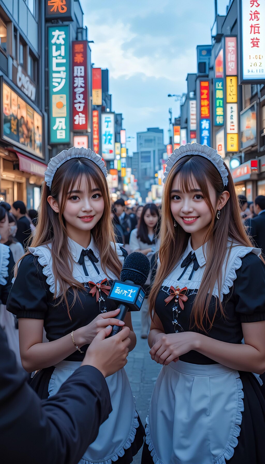 メイドカフェ嬢にインタビュー